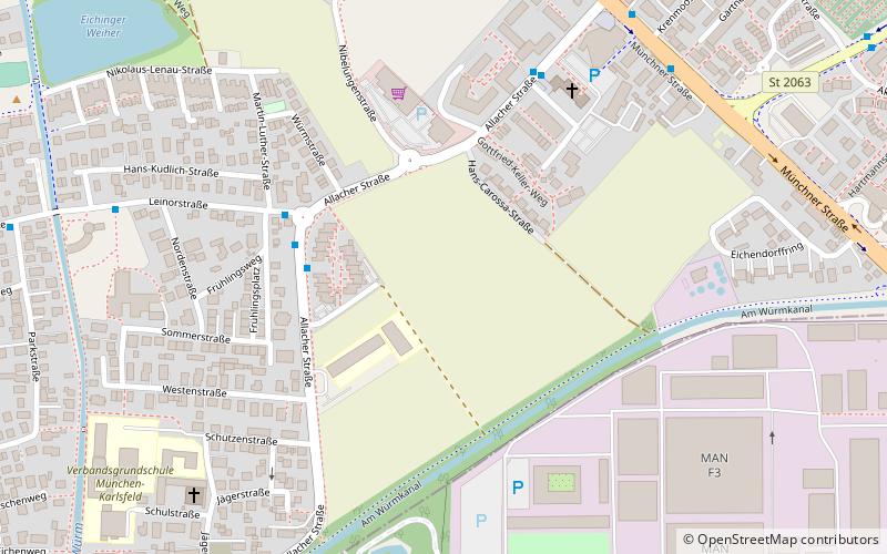 Karlsfeld location map
