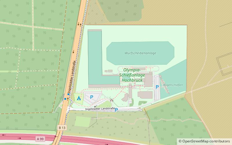 olympia schiessanlage hochbruck munchen location map
