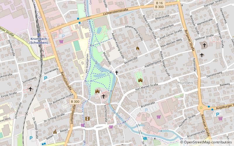 Mühlkapelle Krumbach location map