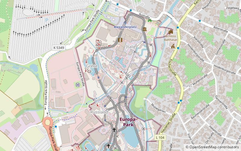 Schweizer Bobbahn location map