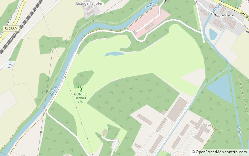 golfclub dachau e v location map