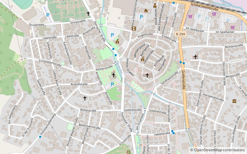 Hansjakobweg II location map