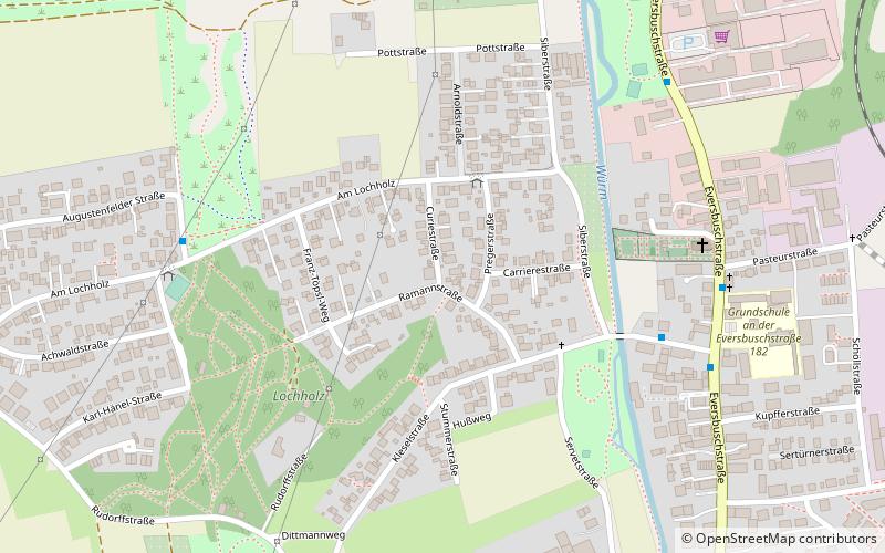 Allach-Untermenzing location map
