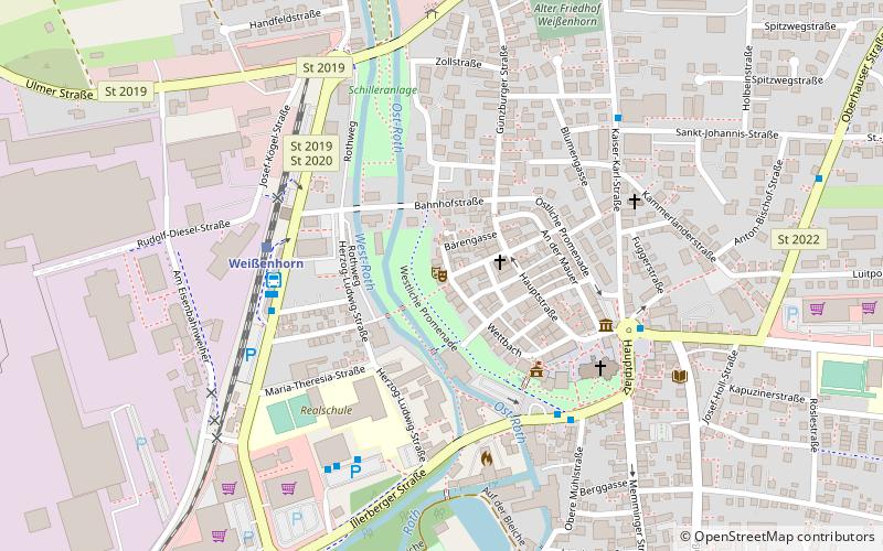 Historisches Stadttheater Weißenhorn location map