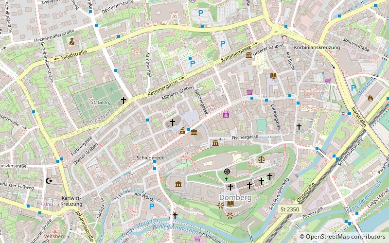wochenmarkt freising location map