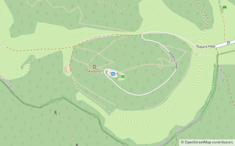 Roßberg location map