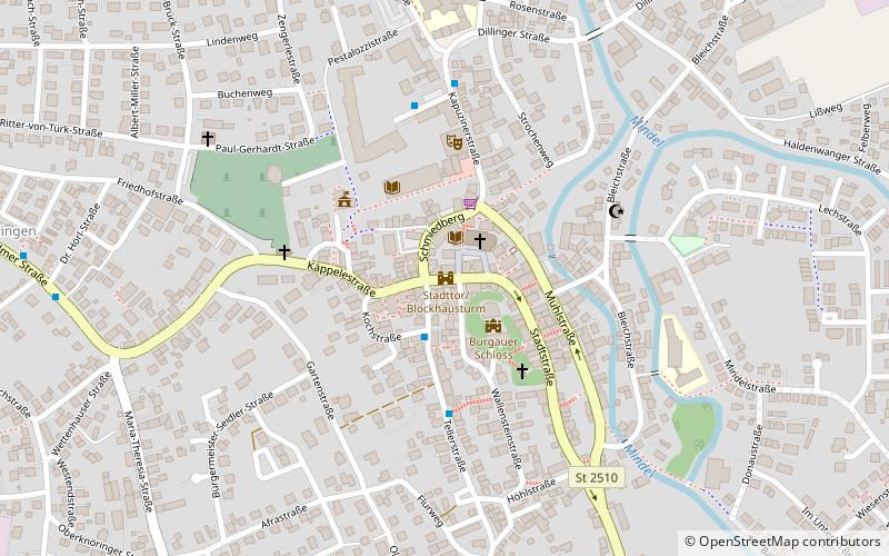 Stadttor/Blockhausturm location map
