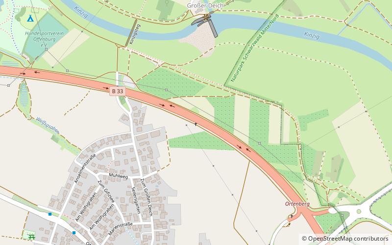 Wegekreuz Ruf location map