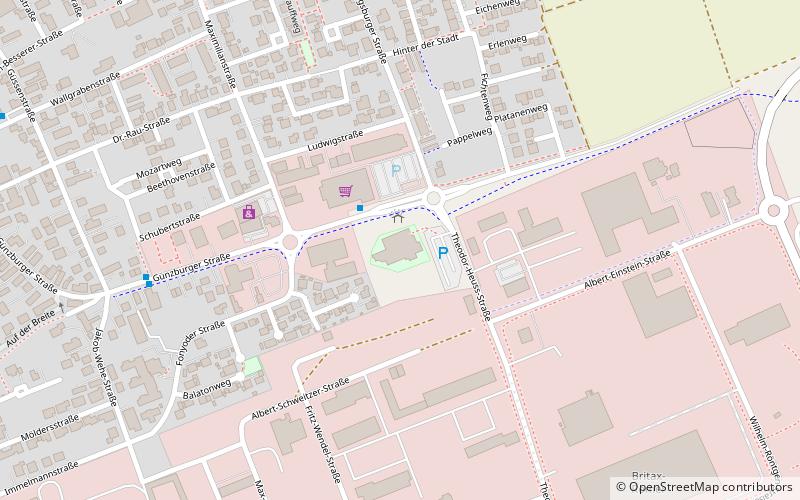 Gartenhallenbad Leipheim location map