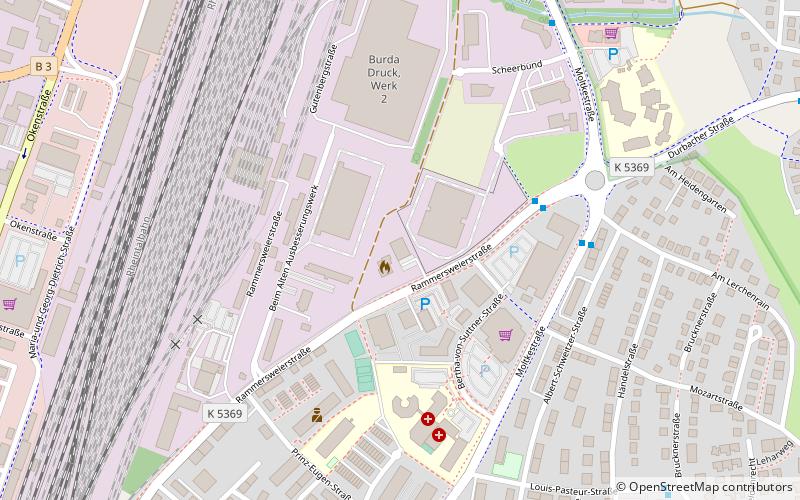 DAV Kletterzentrum location map