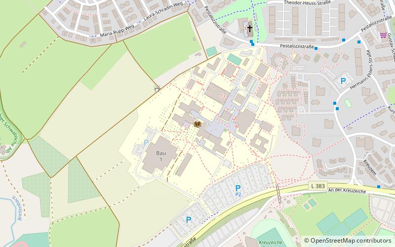 Université de Reutlingen location map
