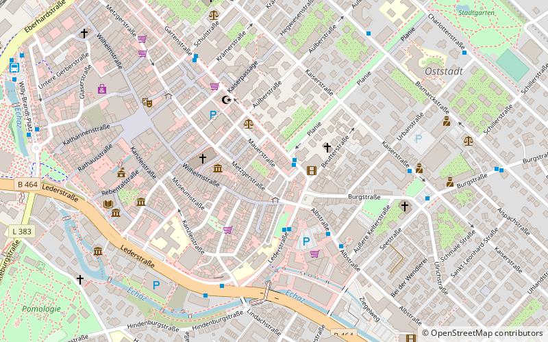 Spreuerhofstraße location map