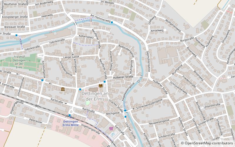 Dettingen an der Erms location map