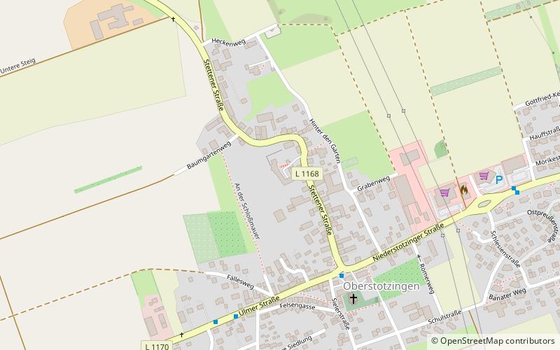 Oberstotzingen Castle location map