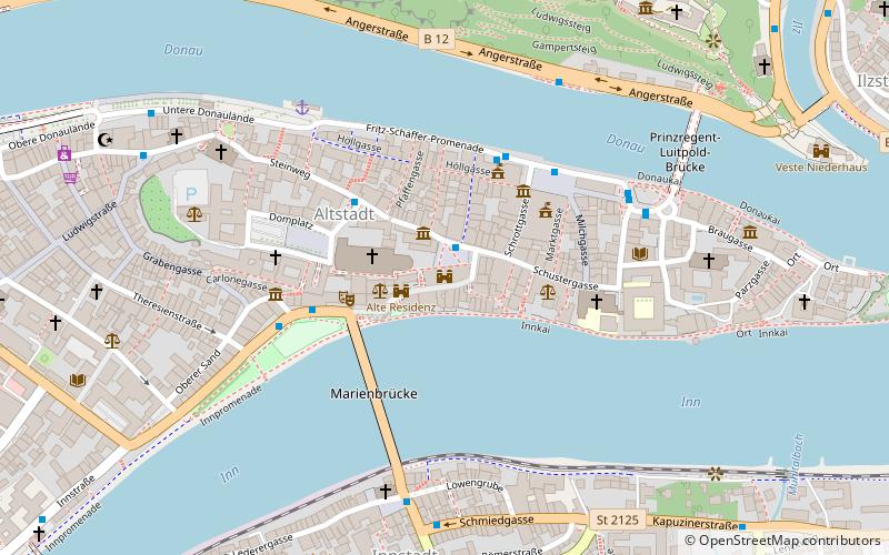 Neue Residenz Passau location map