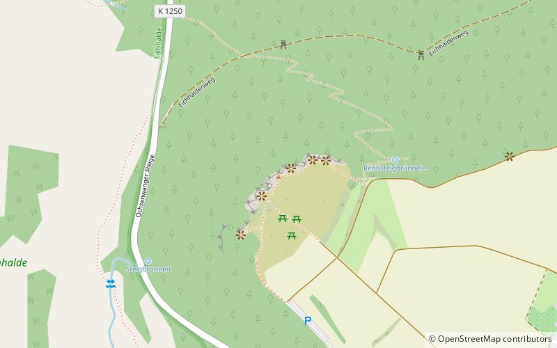 Breitenstein location map