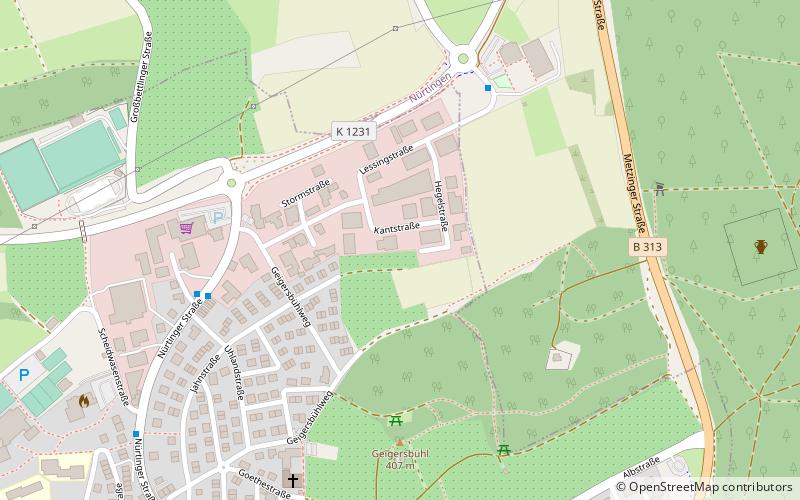 Großbettlingen location map
