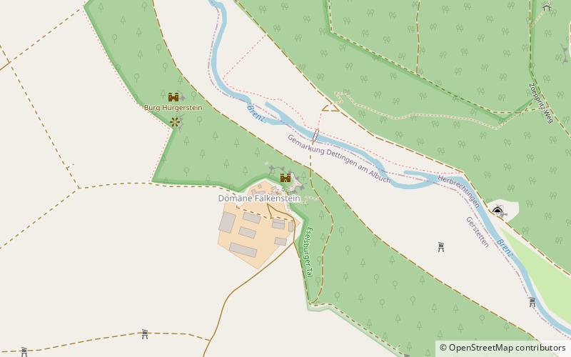 burg falkenstein location map