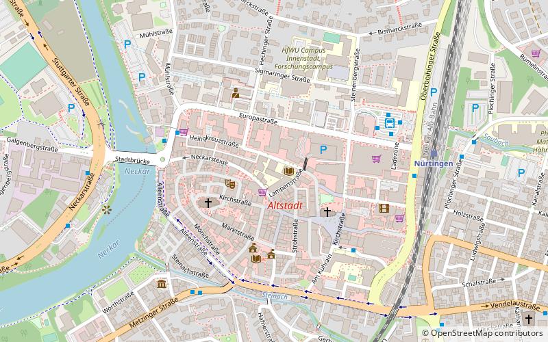 Hochschule für Wirtschaft und Umwelt Nürtingen-Geislingen location map