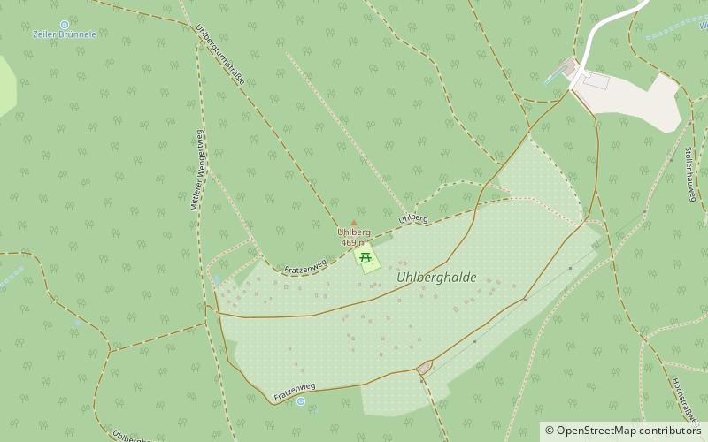 Uhlberg location map