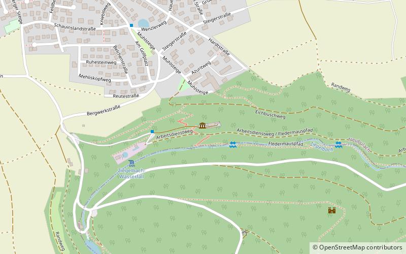 silberbergwerk hella gluck stollen neubulach location map