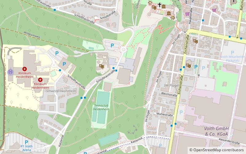 Congress Centrum Heidenheim location map