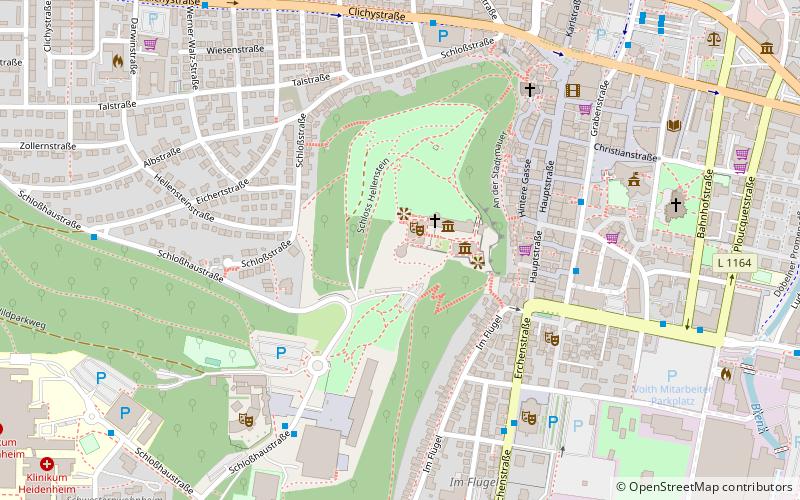 Batterieturm location map