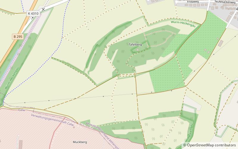 Täfelberg location map