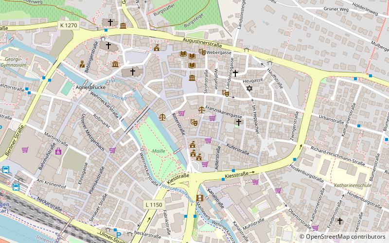 Württembergische Landesbühne Esslingen location map