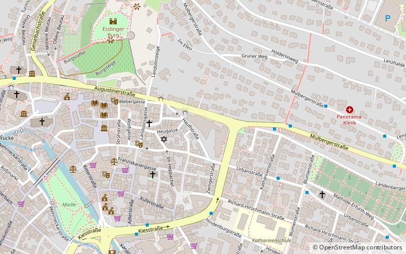 Neckar Forum location map