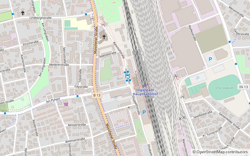 Denkmal-Dampflokomotive 98 507 location map