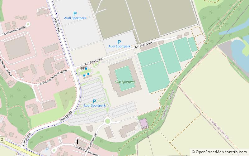 Audi Sportpark location map