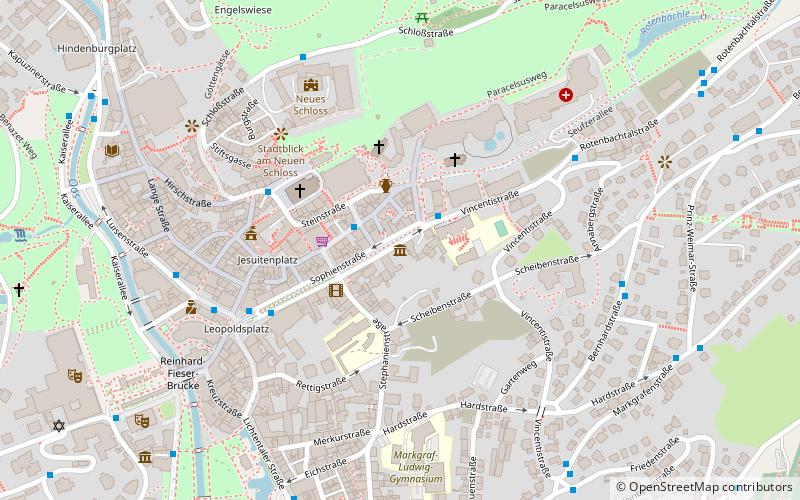 Musée Fabergé de Baden-Baden location map