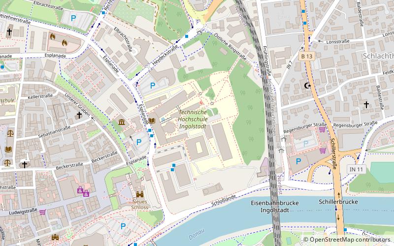 Technische Hochschule location map