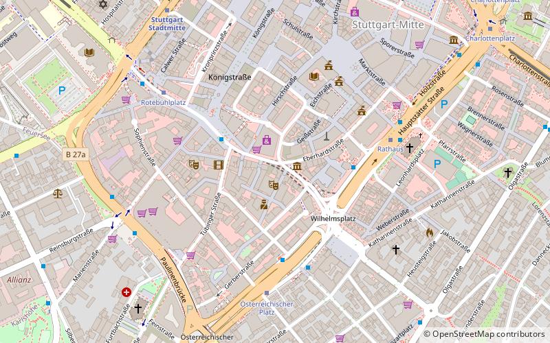 Tagblatt-Turm location map