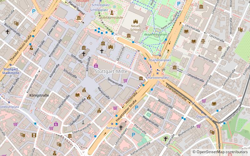 Dorotheen-Quartier location map