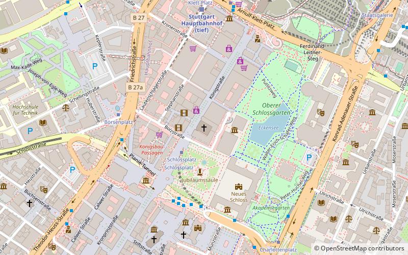 Domkirche St. Eberhard location map