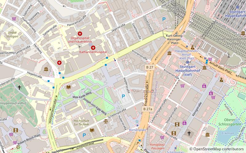 universitat stuttgart location map