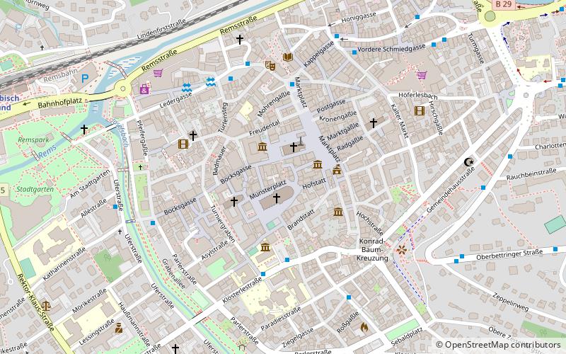 Glockenturm location map