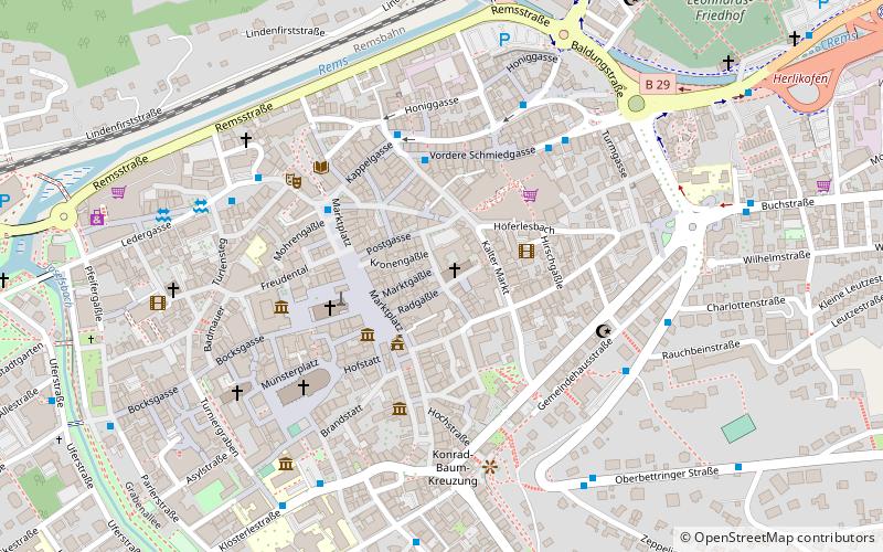 St. Franziskus location map