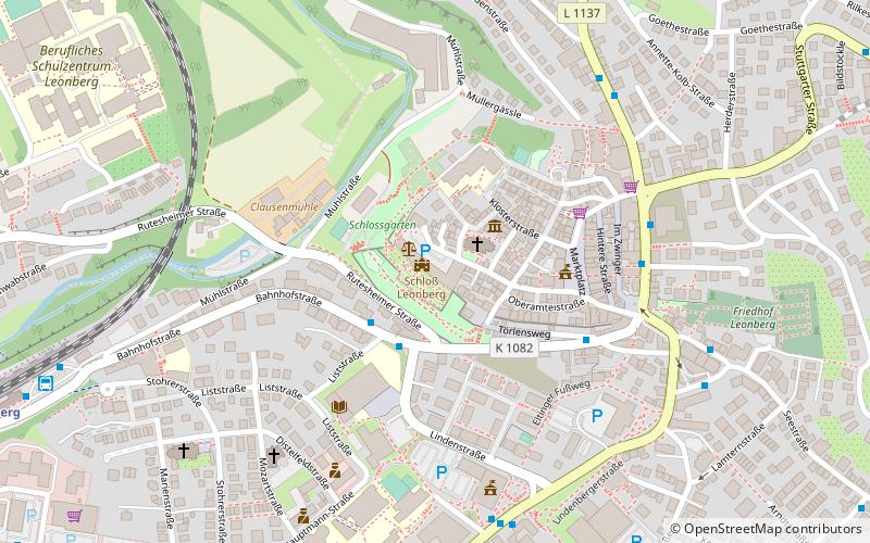 Schloss Leonberg location map