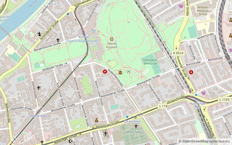 Gottlieb Daimler Memorial location map
