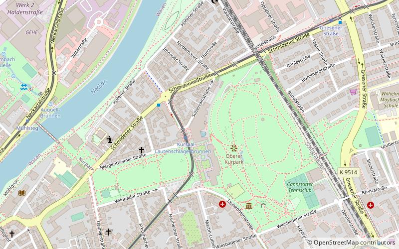 mineralbad cannstatt stuttgart location map