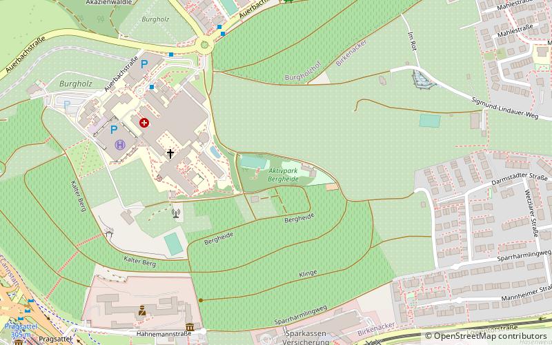 aktivpark bergheide stuttgart location map