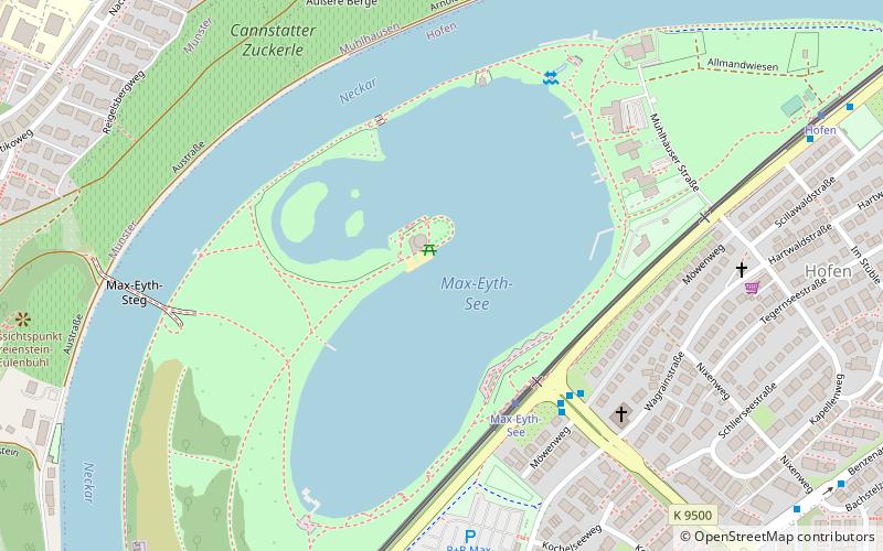 Lago Max-Eyth location map