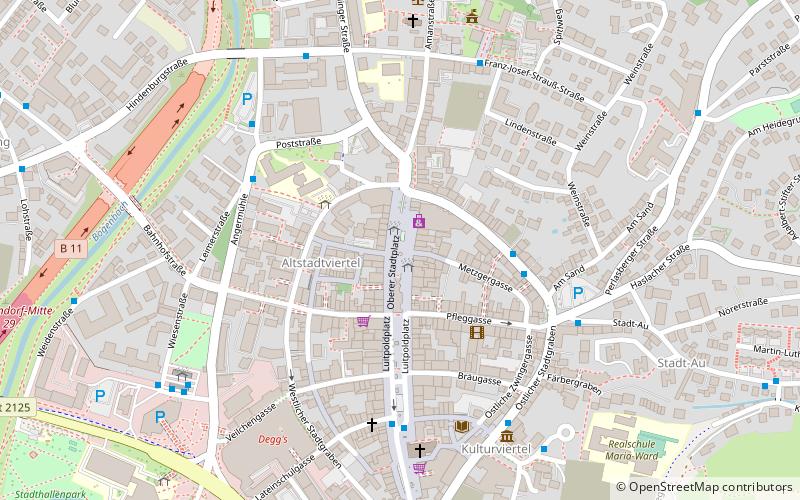 Oberer Stadtplatz location map