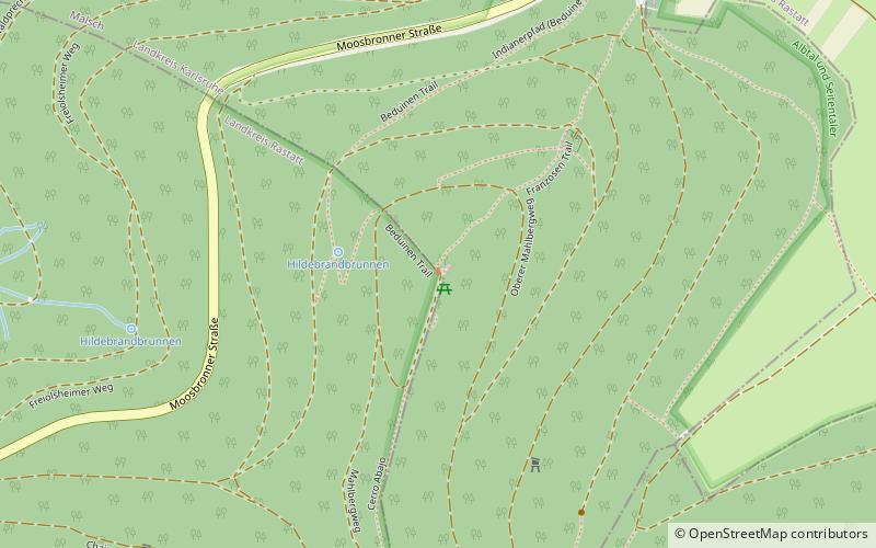 Mahlberg Mountain location map