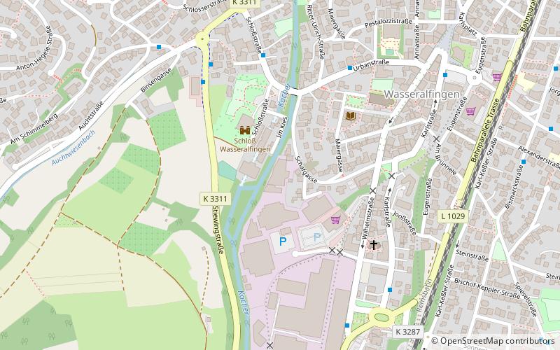 System Strobel location map