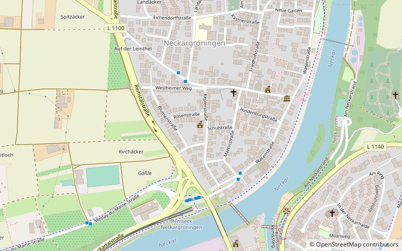 Verwaltungsstelle Neckargröningen location map