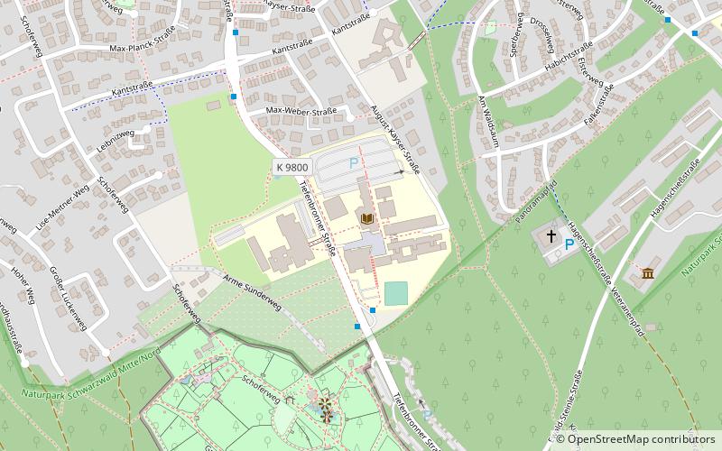 Hochschule Pforzheim location map